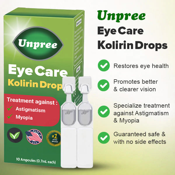 💥 2025 Limited 70% OFF ️⏳ Kolirin Eye Care Drops