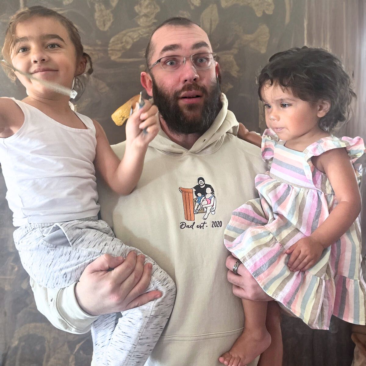 Proud Dad Multi-pack: Embroidered Crewneck Sweatshirts & Hoodies