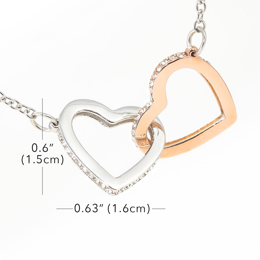 Personalized To My Beautiful Soulmate Necklace From Husband Boyfriend Feel My Love For Her Future Wife Girlfriend Birthday Anniversary Customized Message Card