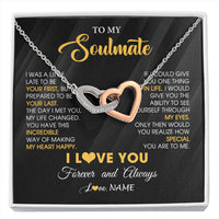 Interlocking Hearts Necklace