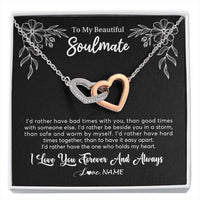 Interlocking Hearts Necklace