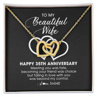 Interlocking Hearts Necklace