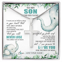 Stainless Cross Necklace