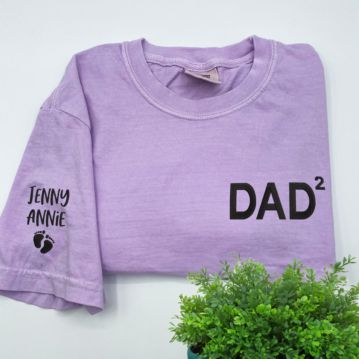 Custom Comfort Color® Embroidered Dad 2 Shirt