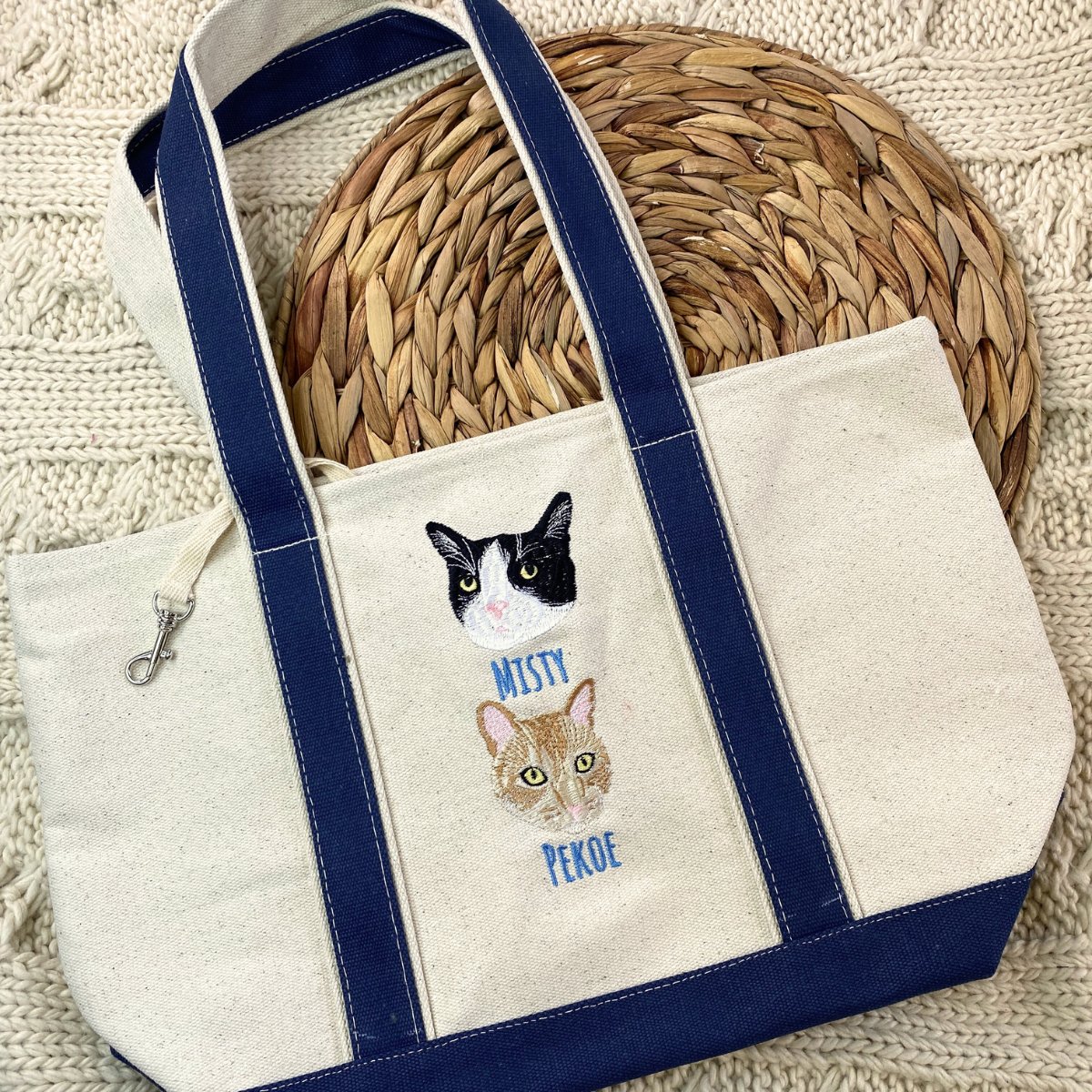 Pet Cat Lover’s Essentials: Sweatshirt & Tote Bag Pair