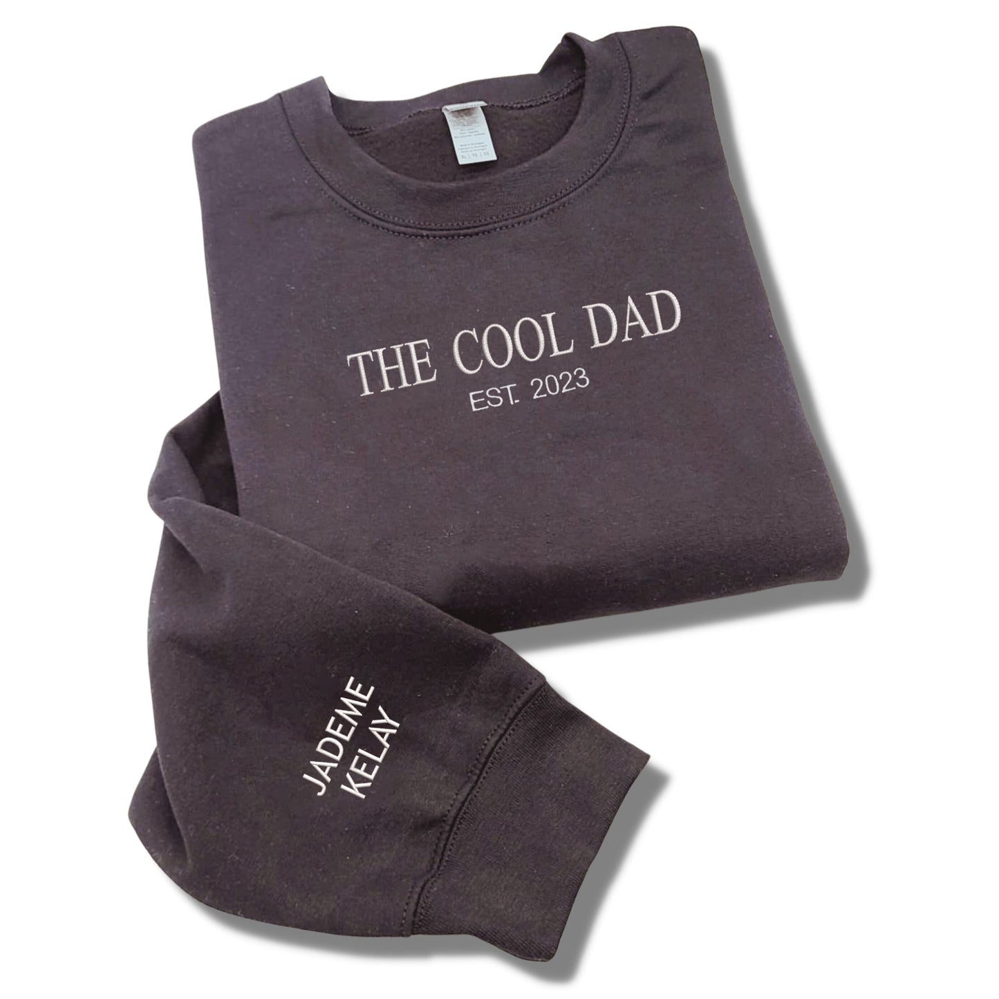 The Cool Uncle Sweatshirt, Uncle Sweatshirt Crewneck Embroidered, Best Father's Day Gifts