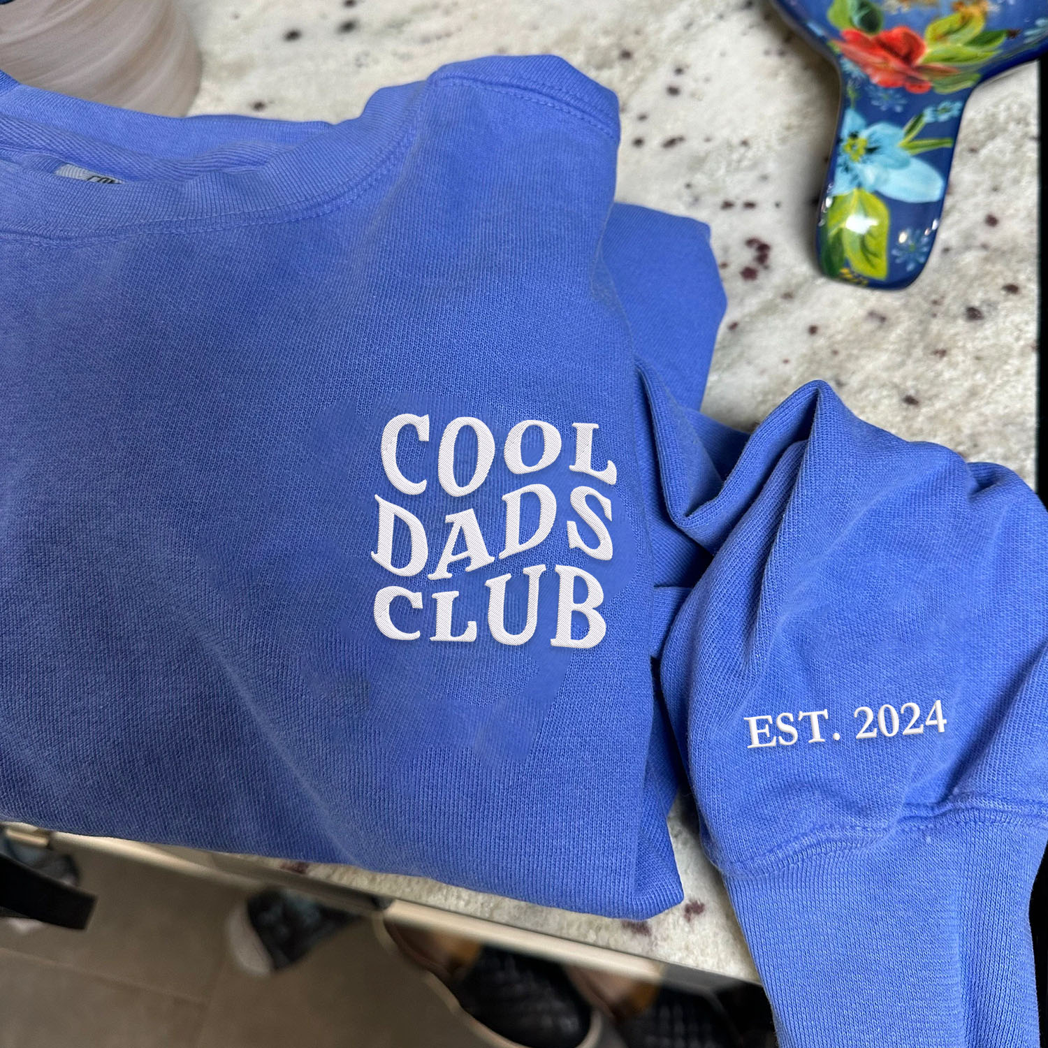 Comfort Color® Custom Embroidered Cool Dads Club Shirt