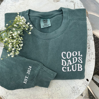 Comfort Color® Custom Embroidered Cool Dads Club Shirt