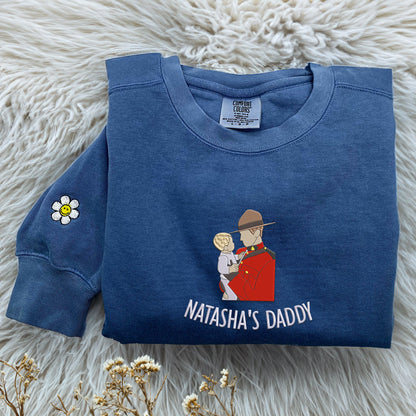 Comfort Color® Custom Embroidered World's Best Dad Shirt