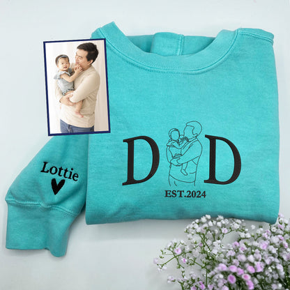 Comfort Color® Custom Embroidered Cool Dad Shirt