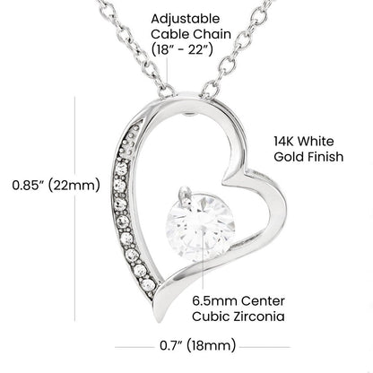 Personalized To My Daughter Necklace From Mom Mother Proud Of You Birthday Gifts For Daughter Jewelry Gifts Christmas Custom Gift Box Message Card