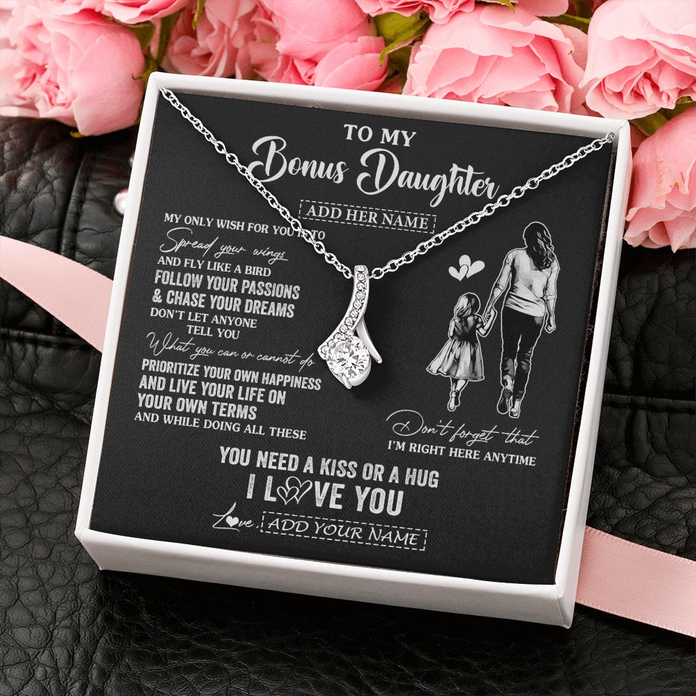 Personalized To My Goddaughter Gifts Necklace From Godmother Aunt My Only Wish For You Goddaughter Birthday Gifts Graduation Christmas Gift Box Message Card