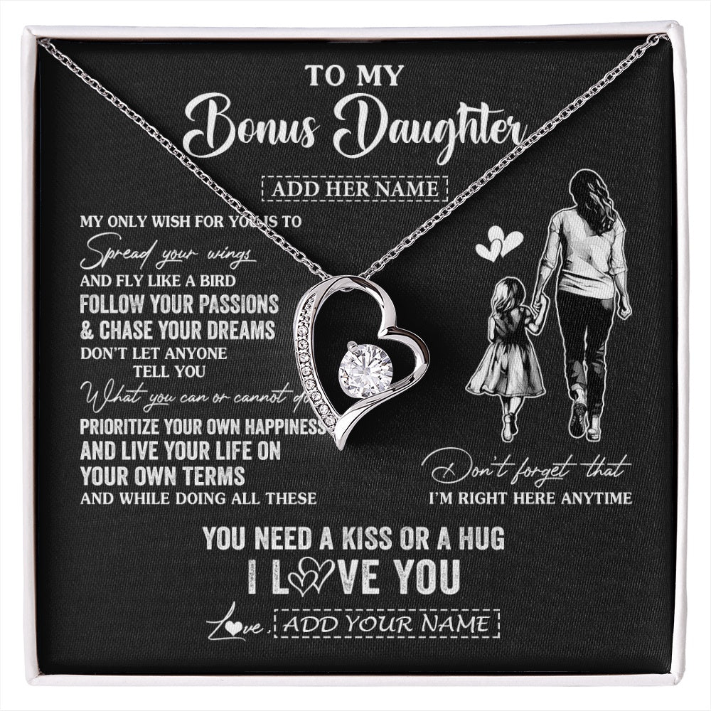 Personalized To My Goddaughter Gifts Necklace From Godmother Aunt My Only Wish For You Goddaughter Birthday Gifts Graduation Christmas Gift Box Message Card