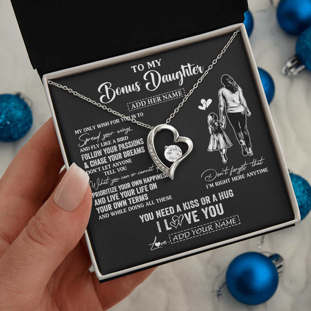 Personalized To My Goddaughter Gifts Necklace From Godmother Aunt My Only Wish For You Goddaughter Birthday Gifts Graduation Christmas Gift Box Message Card