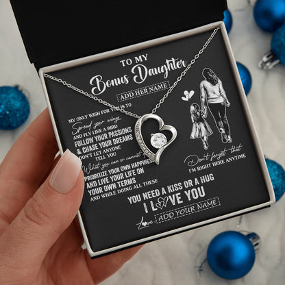 Personalized To My Goddaughter Gifts Necklace From Godmother Aunt My Only Wish For You Goddaughter Birthday Gifts Graduation Christmas Gift Box Message Card