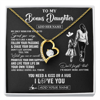 Personalized To My Goddaughter Gifts Necklace From Godmother Aunt My Only Wish For You Goddaughter Birthday Gifts Graduation Christmas Gift Box Message Card