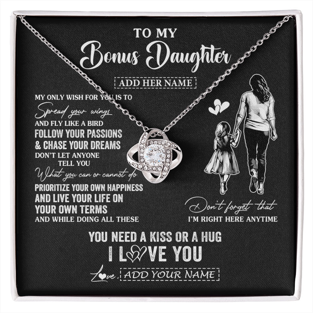 Personalized To My Goddaughter Gifts Necklace From Godmother Aunt My Only Wish For You Goddaughter Birthday Gifts Graduation Christmas Gift Box Message Card