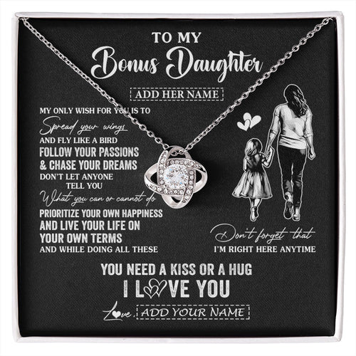 Personalized To My Goddaughter Gifts Necklace From Godmother Aunt My Only Wish For You Goddaughter Birthday Gifts Graduation Christmas Gift Box Message Card