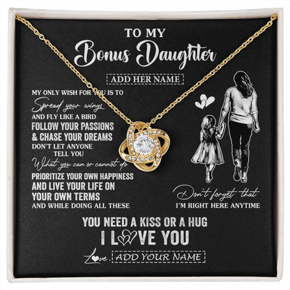 Personalized To My Goddaughter Gifts Necklace From Godmother Aunt My Only Wish For You Goddaughter Birthday Gifts Graduation Christmas Gift Box Message Card
