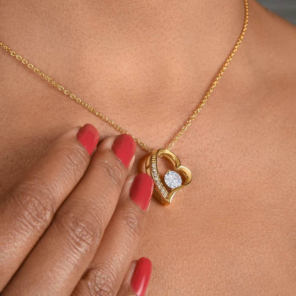 Personalized To My Granddaughter On Her Graduation Day Necklace Flower I Love You I'm Proud Of You Class of 2025 Jewelry Customized Gift Box Message Card