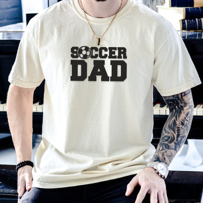 Comfort Color® Embroidered Soccer Dad Shirt
