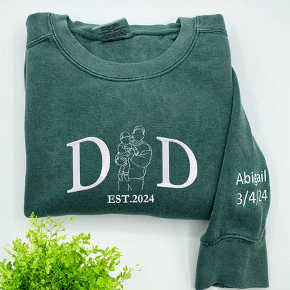 Comfort Color® Custom Embroidered Cool Dad Shirt