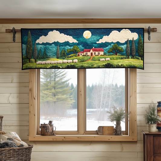 Woolly Wanderer Quilted Valance NCU0DK3973