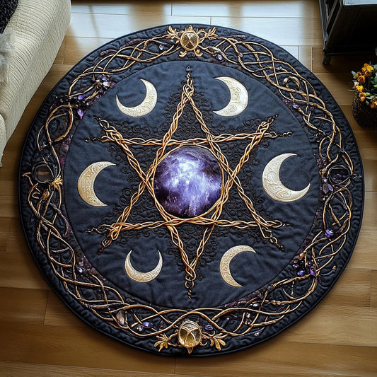 Woven Magic Quilted Round Mat NCU0PT3371