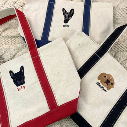Cat Lover Twin Pack: Embroidered Sweatshirt & Tote Bag