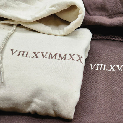 The Boss The Real Boss Hoodie or Sweatshirt, Custom Embroidered for Couple Valentine's Gifts