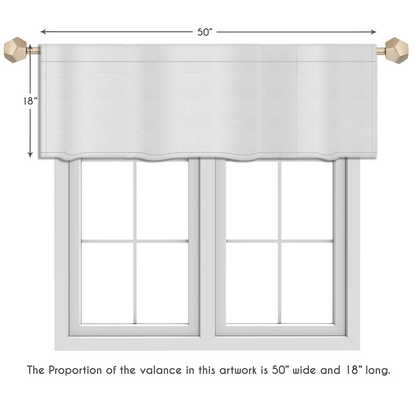 Woolly Wanderer Quilted Valance NCU0DK3973